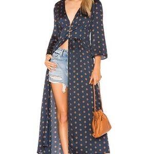 Free People Buttoned Alexa Duster Dress